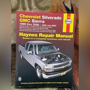 Haynes Repair Manual Chevrolet Trucks Silverado GMC Sierra 1999-2006/2WD-4WD